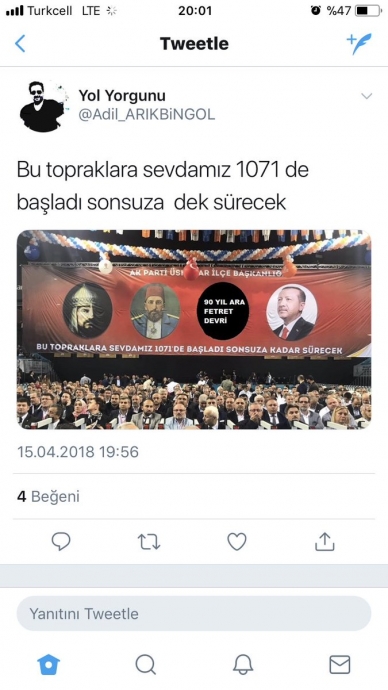 akitlerin yaptığı skandal paylaşım