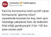 koronavirüs hastasına geçmiş olsun a gitmek / #2078357