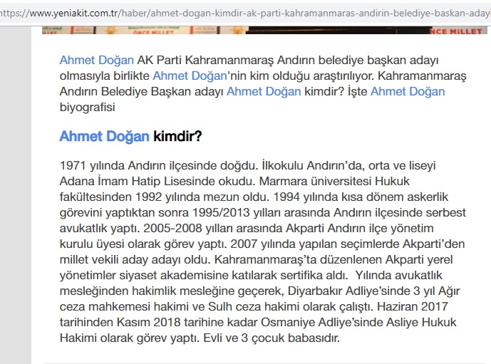 adil öksüz ün dayıoğlunun akp den aday olması