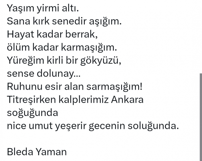 gecenin sözü