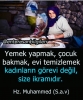 kadınların görevi yemek yapmak çocuk büyütmektir / #1345341