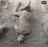 pompeii şehrindeki insan kalıntıları / #1972308
