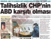 talihsizlik chp nin abd karşıtı olması / #1746916