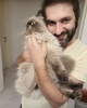 sözlüğe kedi fotoğrafı atan erkek yazar