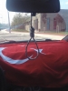 arabanın dikiz aynasına bir şeyler asmak / #1271323