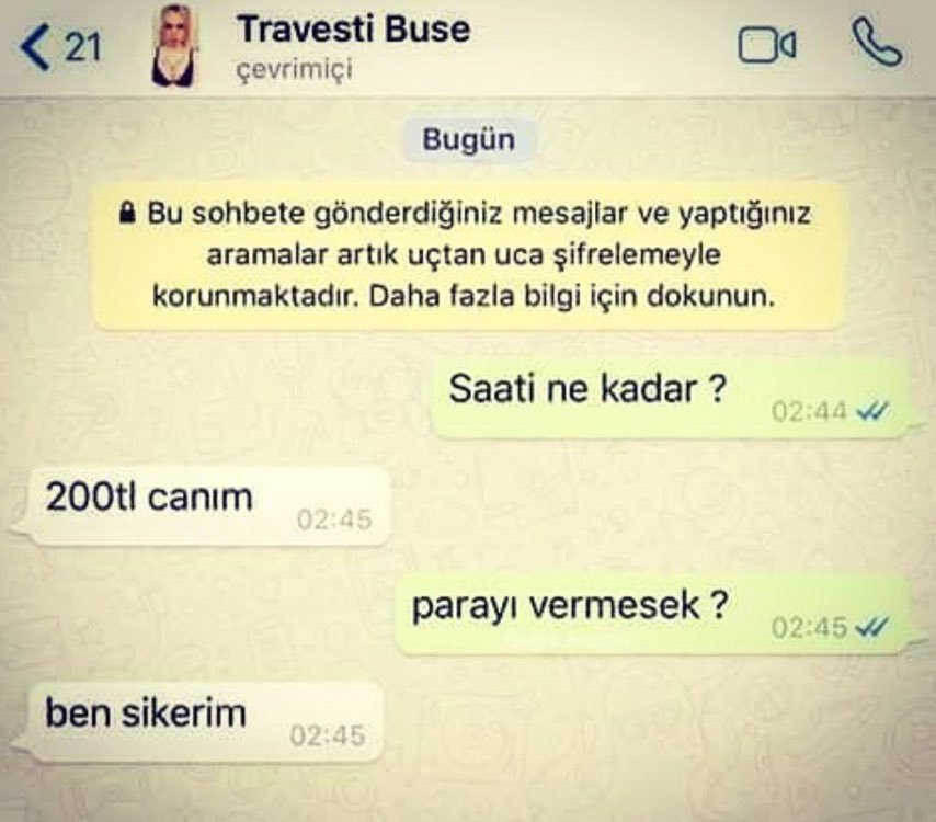 Yaran Whatsapp Diyalogları 1583634 Uludağ Sözlük Galeri 