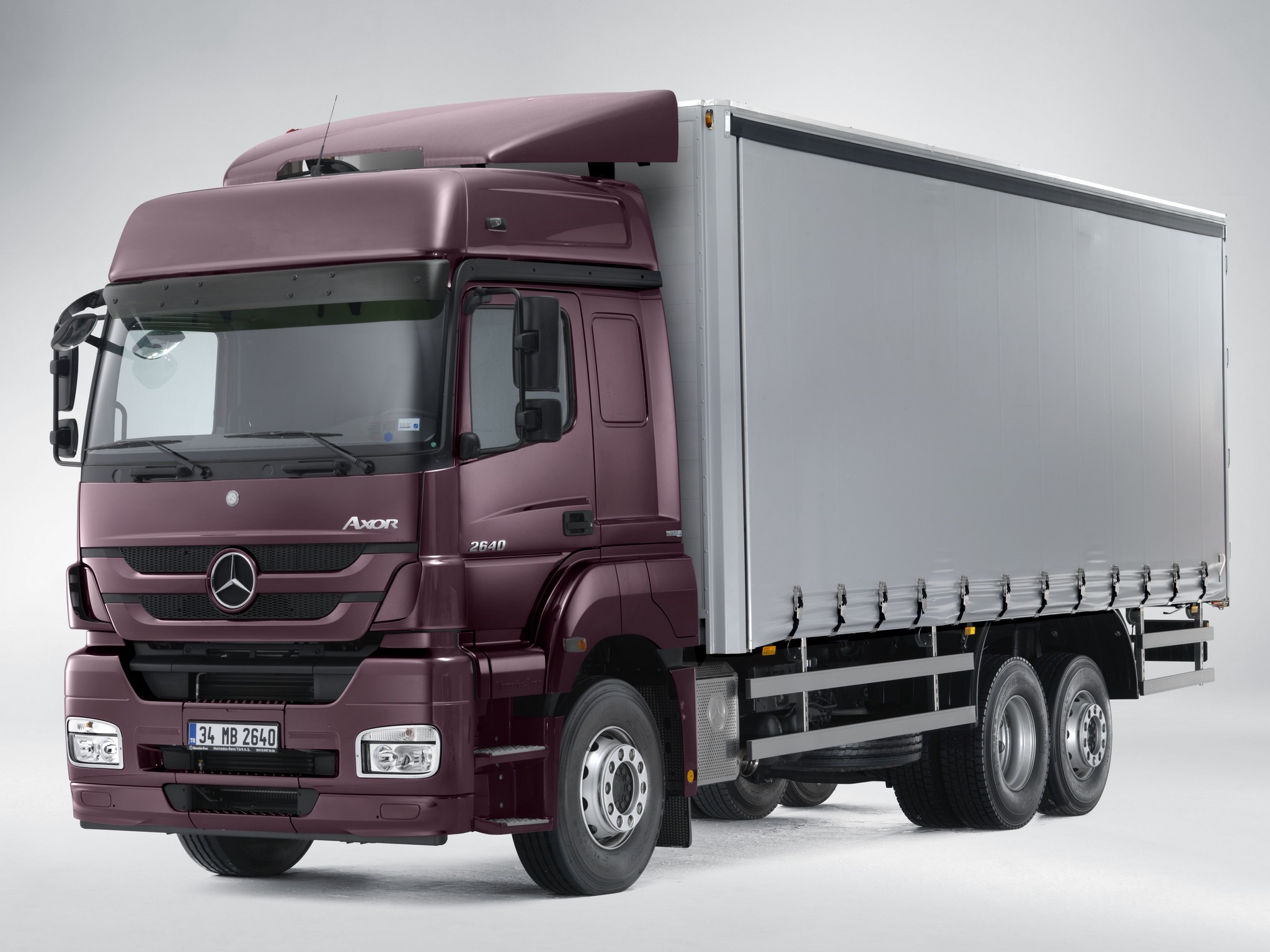 Фара mercedes axor