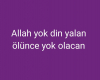 allah yok din yalan / #2431451