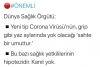 koronavirüsün yaz mevsiminde yok olacağını sanmak / #1991697