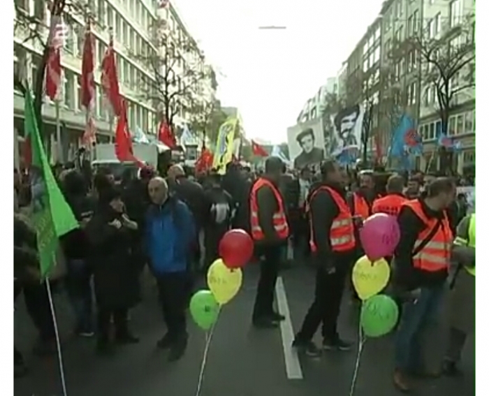 4 kasım 2017 almanya düsseldorf pkk şenliği