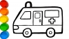 yerli ambulans ve polis arabası