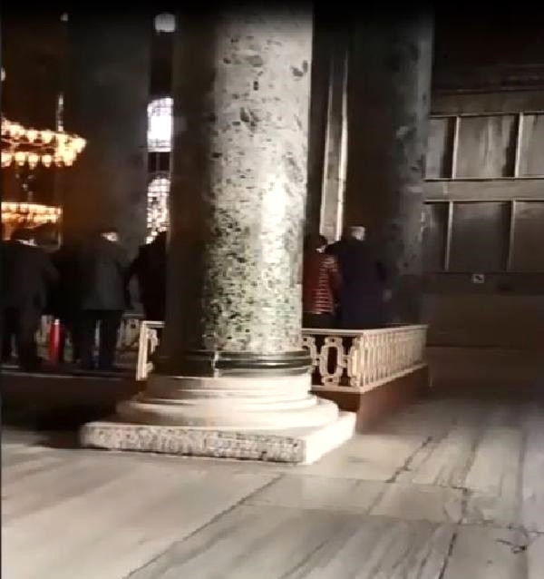 ayasofya nın ibadete açılamayacağı gerçeği