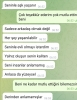 sana şimdi ne mesajlar geliyordur