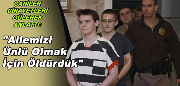 Anne, Baba ve Kardeşlerini Öldüren Çocuklar Yaşananları Gülerek Anlattı