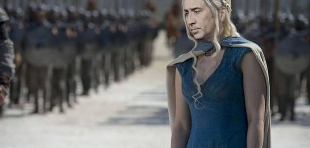 Game Of Thrones'taki Bütün Karakterleri Nicholas Cage Canlandırsaydı Ortaya Çıkacak Görüntü